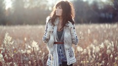 Woman sun fields casey