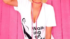 Woman sunglasses blondes Jenny Hendrix