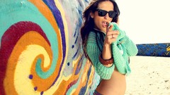 Woman sunglasses models