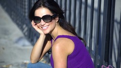 Woman sunglasses models denise milani