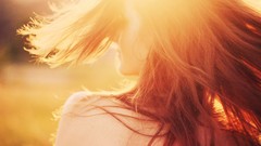 Woman sunlight redheads