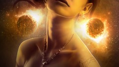 Woman surreal artistic