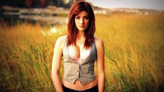 Woman susan coffey redheads cleavage