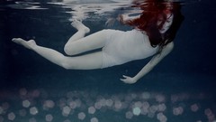 Woman swimming