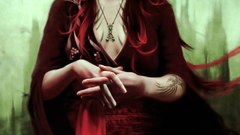 Woman Swords tattoos artwork