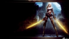 Woman Swords video games Blades of Time