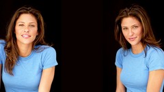 Woman t-shirts brunettes Jill Wagner