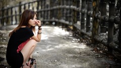 Woman Taiwan asians models photo shoot