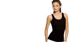 Woman tank tops brunettes miranda kerr