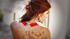 Woman tattoos