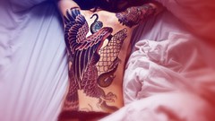 Woman tattoos
