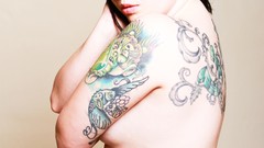 Woman tattoos