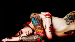 Woman tattoos