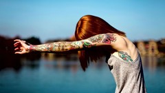 Woman tattoos