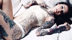 Woman tattoos
