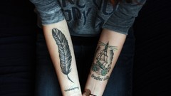 Woman tattoos