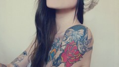 Woman tattoos