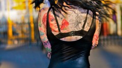 Woman tattoos