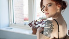 Woman tattoos
