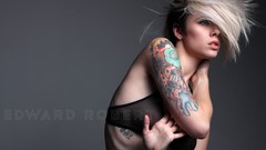 Woman tattoos alysha nett