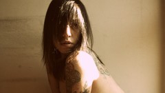 Woman tattoos brunettes