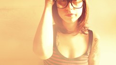 Woman tattoos brunettes