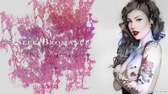 Woman tattoos brunettes bromance