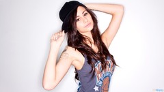 Woman tattoos brunettes Grace Alyea