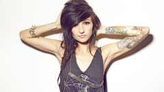 Woman tattoos brunettes Lights Valerie Poxleitner