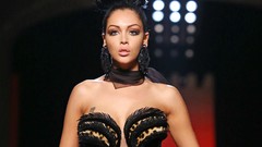 Woman tattoos brunettes models cleavage nabilla benattia