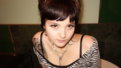 Woman tattoos brunettes models suicide girls Devilins