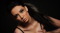 Woman tattoos brunettes piercings huge boobs Russians