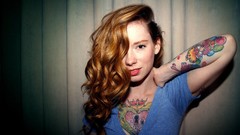Woman tattoos hattie watson redheads