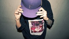 Woman tattoos lingerie freckles boobs Russians Bantik Boy