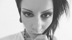 Woman tattoos lingerie freckles models boobs Russians Bantik 