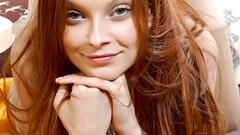 Woman tattoos lingerie models redheads boobs Indiana A