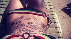 Woman tattoos models