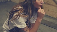 Woman tattoos models