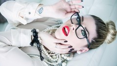 Woman tattoos models