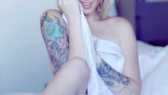 Woman tattoos models