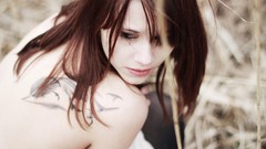 Woman tattoos models