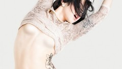 Woman tattoos models