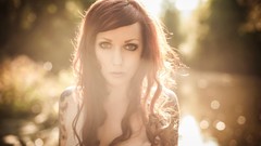 Woman tattoos models