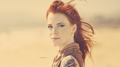 Woman tattoos models redheads Lee Suicide