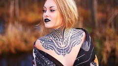 Woman tattoos models Russians