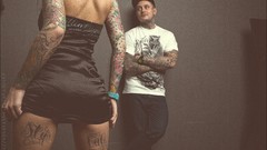 Woman tattoos Russians Alexander Tikhomirov