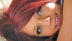 Woman tattoos smiling models redheads Madelyn Monroe