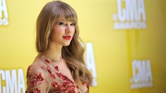 Woman taylor swift singers bangs