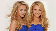 Woman Team clone faces Actress hayden panettiere blondes models