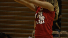 Woman teen volleyball